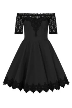 Robe Noire HELL BUNNY 'amara'