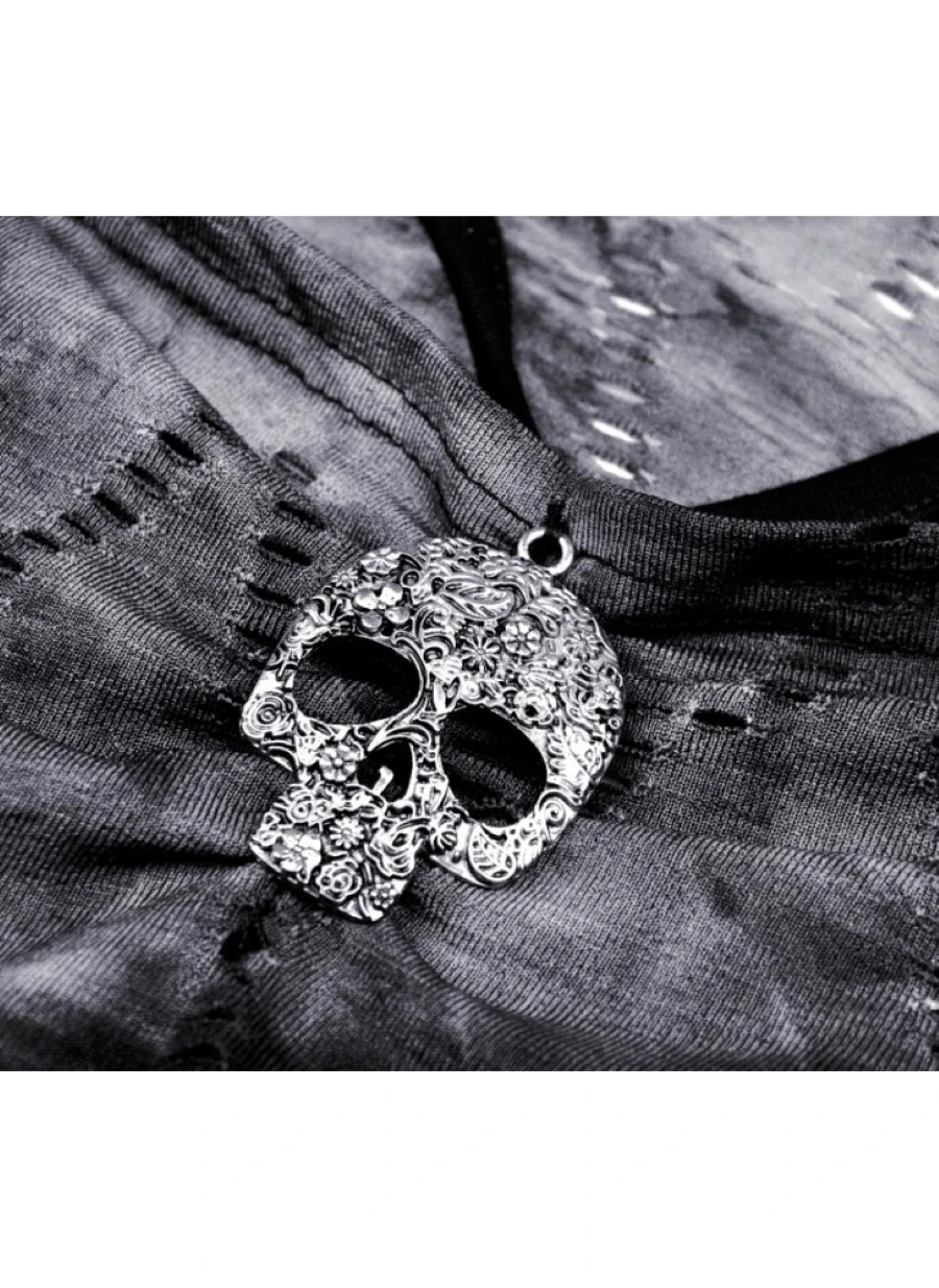 Crop Top DARK IN LOVE 'skull' 7 Crop Top DARK IN LOVE 'skull' – Image 5