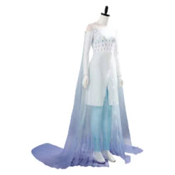 La Reine Des Neiges 2 Frozen 2 Elsa Ahtohallan Robe Blanche Cosplay Costume -Cosplay 1051851722c0374b1d00b04735fbb0e4