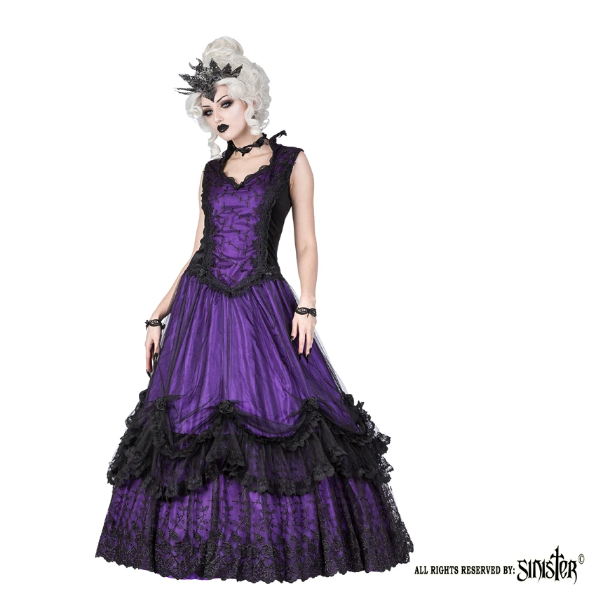 Robe De Bal Gothique SINISTER 3 Robe De Bal Gothique SINISTER