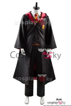 Harry Potter Gryffindor Robe Uniforme Harry Potter Cosplay Costume Version Adulte -Cosplay 11006974 4