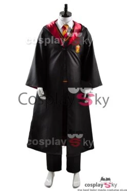 Harry Potter Gryffindor Robe Uniforme Harry Potter Cosplay Costume Version Adulte -Cosplay 11006974 5