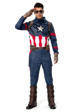 Avengers 4 Endgame Captain America Steve Rogers Cosplay Costume -Cosplay 11007994 4