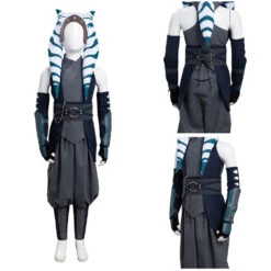 Enfant Star War The Mandalorian Ahsoka Tano Cosplay Costume 14 Enfant Star War The Mandalorian Ahsoka Tano Cosplay Costume -Cosplay 11008572 costumebuy2009