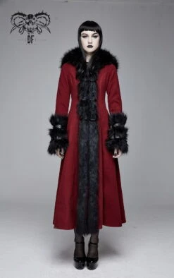 Long Manteau DEVIL FASHION 'blood Of Sirena'