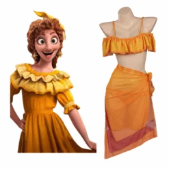 Encanto Pepa Maillot De Bain Adulte Cosplay Costume