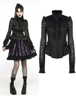 Chemisier PUNK RAVE 'Queen Of Darkness'