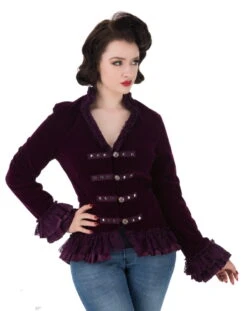 Veste Gothique Victorienne HEARTS AND ROSES