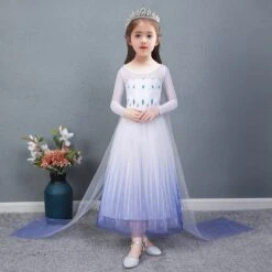 La Reine Des Neiges Frozen 2 Elsa Robe Blanche Pour Enfant Cosplay Costume -Cosplay 14867361870 898390851