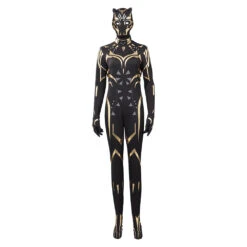2022 Film Black Panther 2 Wakanda Forever Femme Combinaison Cosplay Costume Carnaval -Cosplay 15001626 1