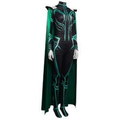 Film Thor: Ragnarok Hela Femme Vert Uniform Combinaison Cosplay Costume -Cosplay 15001694 4