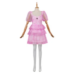 Adulte Super Mario Bros Movie Princess Peach Robe Cosplay Costume -Cosplay 15001731 1