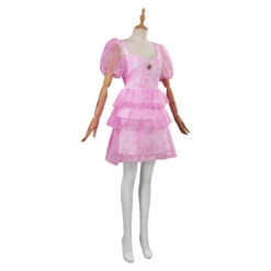 Adulte Super Mario Bros Movie Princess Peach Robe Cosplay Costume -Cosplay 15001731 4