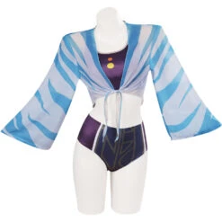 Star Wars Ahsoka Tano Maillot De Bain Design Original Cosplay Costume Carnaval -Cosplay 15002183 1