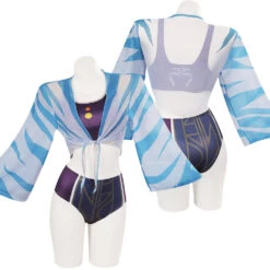 Star Wars Ahsoka Tano Maillot De Bain Design Original Cosplay Costume Carnaval -Cosplay 15002183 coserlife