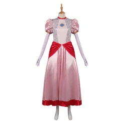 Adulte Film Super Mario Bros Mario Peach Cosplay Costume Carnaval -Cosplay 15002682 1