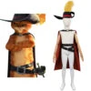 Enfant Le Chat Potté 2 : La Dernière Quête Puss In Boots Ensemble Cosplay Costume -Cosplay 15002689 cosplaystyle2014