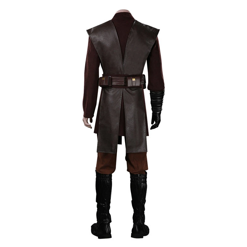 Star Wars La Guerre Des étoiles Anakin Skywalker Cosplay Costume 4 Star Wars La Guerre Des étoiles Anakin Skywalker Cosplay Costume – Image 2