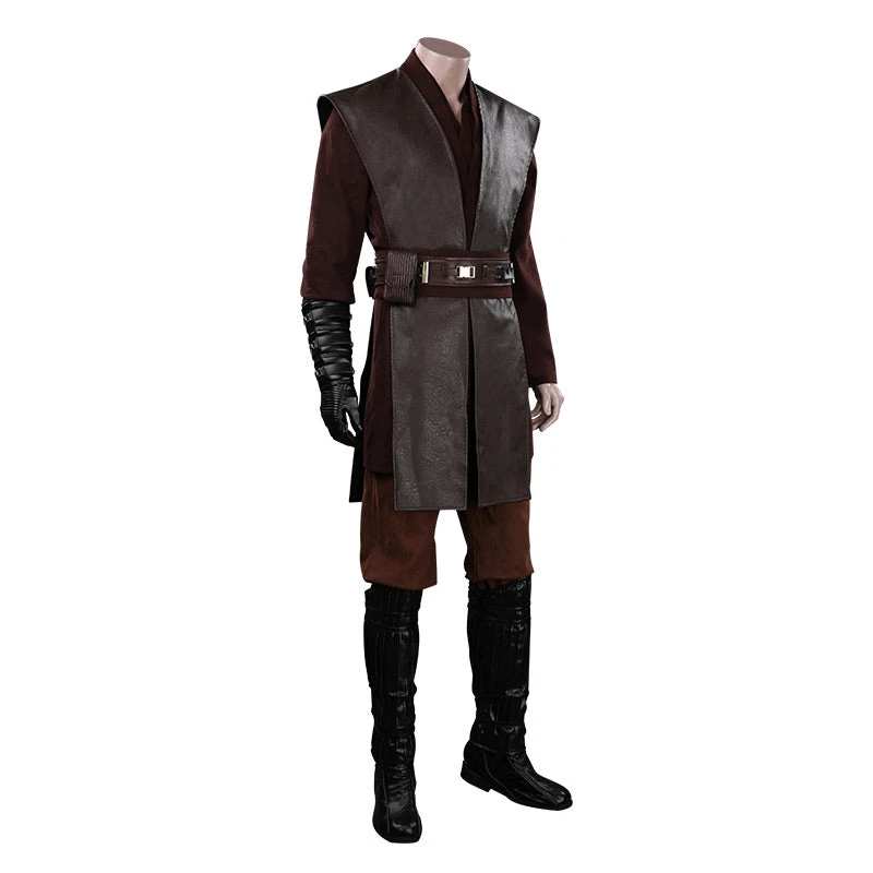 Star Wars La Guerre Des étoiles Anakin Skywalker Cosplay Costume 8 Star Wars La Guerre Des étoiles Anakin Skywalker Cosplay Costume – Image 6