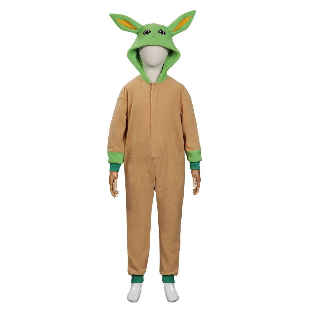 Star Wars Yoda Bébé Pyjamas Combinaison Cosplay Costume 6 Star Wars Yoda Bébé Pyjamas Combinaison Cosplay Costume – Image 4