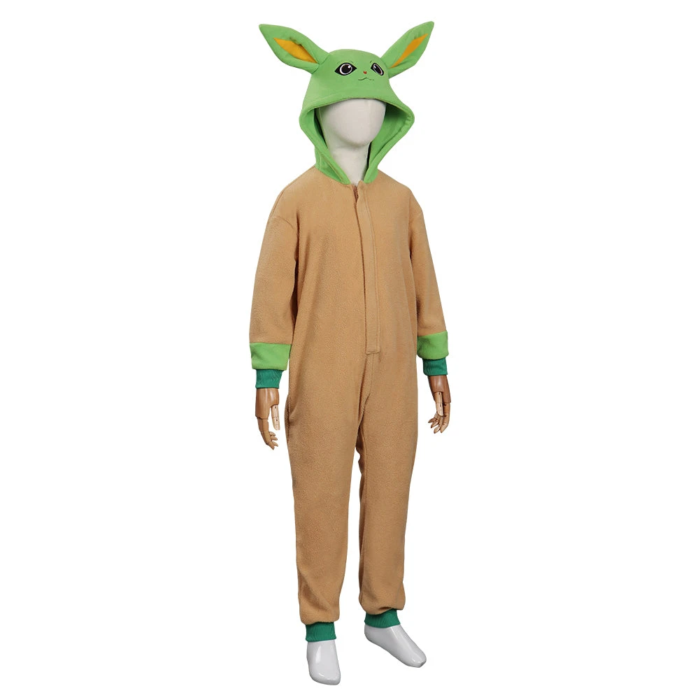 Star Wars Yoda Bébé Pyjamas Combinaison Cosplay Costume 7 Star Wars Yoda Bébé Pyjamas Combinaison Cosplay Costume – Image 5
