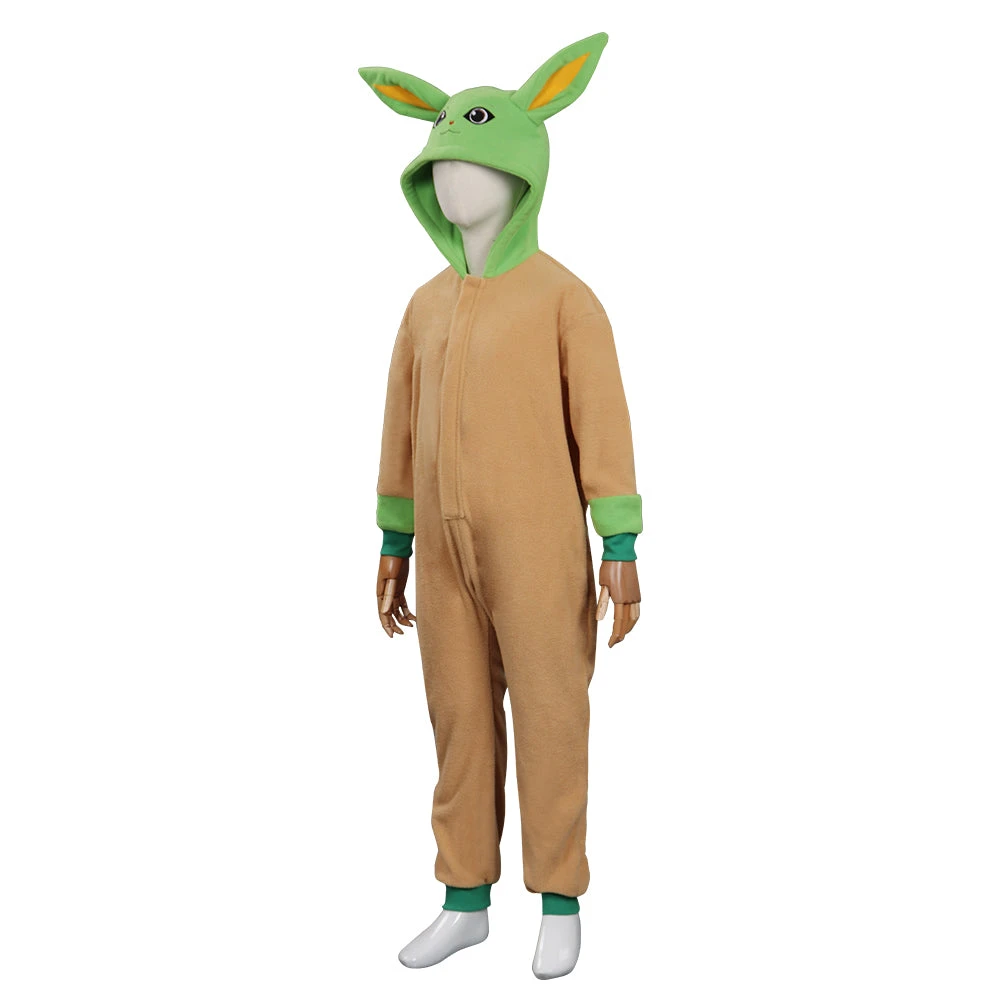 Star Wars Yoda Bébé Pyjamas Combinaison Cosplay Costume 8 Star Wars Yoda Bébé Pyjamas Combinaison Cosplay Costume – Image 6