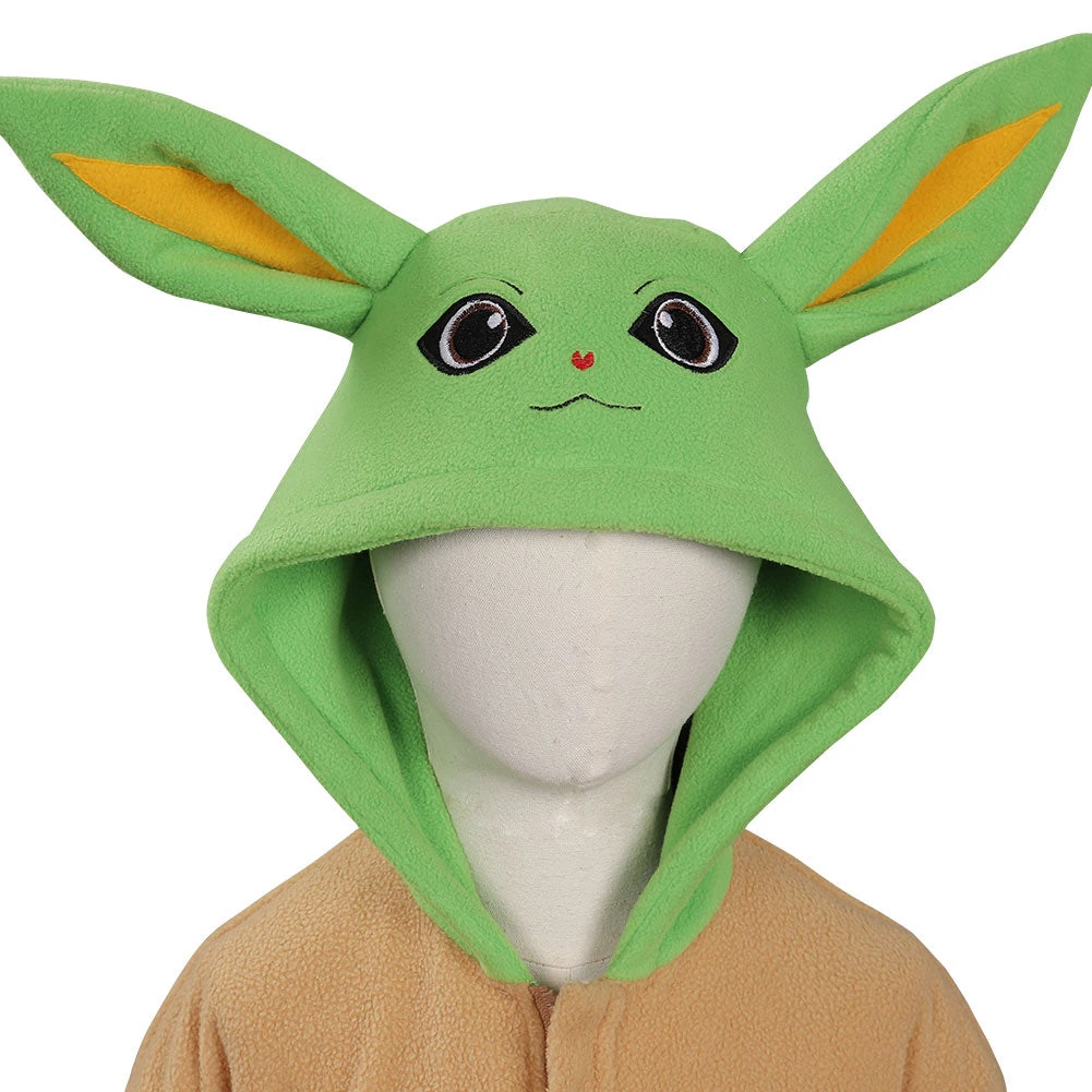 Star Wars Yoda Bébé Pyjamas Combinaison Cosplay Costume 9 Star Wars Yoda Bébé Pyjamas Combinaison Cosplay Costume – Image 7