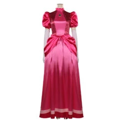 Film Adulte Super Mario Bros Peach Ensemble Cosplay Costume Carnaval -Cosplay 15003630 1