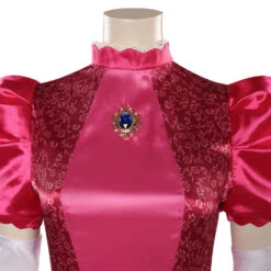 Film Adulte Super Mario Bros Peach Ensemble Cosplay Costume Carnaval -Cosplay 15003630 5