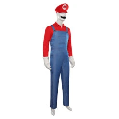 Film Adulte Super Mario Bros Mario Ensemble Cosplay Costume Carnaval -Cosplay 15003632 4