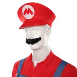 Film Adulte Super Mario Bros Mario Ensemble Cosplay Costume Carnaval -Cosplay 15003632 6