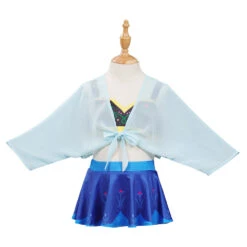 La Reine Des Neiges Anna Enfant Maillot De Bain Cosplay Costume -Cossky -Cosplay 15004036 1