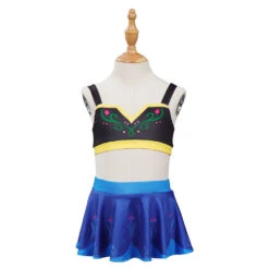 La Reine Des Neiges Anna Enfant Maillot De Bain Cosplay Costume -Cossky -Cosplay 15004036 3