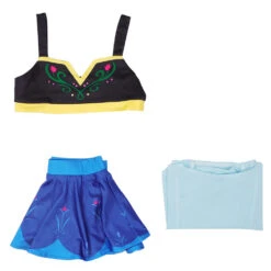 La Reine Des Neiges Anna Enfant Maillot De Bain Cosplay Costume -Cossky -Cosplay 15004036 8