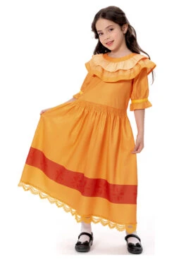 2021 Film Encanto Pepa Madrigal Enfant Robe Cosplay Costume -Cosplay 15005851 2
