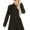 Manteau HEART AND ROSES LONDON 'military Goth'