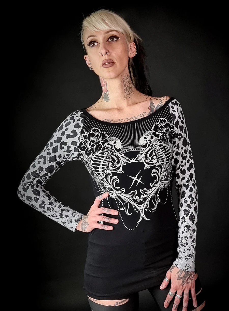 T-shirt Manches Longues HYRAW 'mandala' 3 T-shirt Manches Longues HYRAW 'mandala'