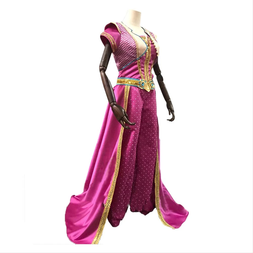 2019 Aladdin Film Princesse Jasmine Cosplay Costume 4 2019 Aladdin Film Princesse Jasmine Cosplay Costume – Image 2