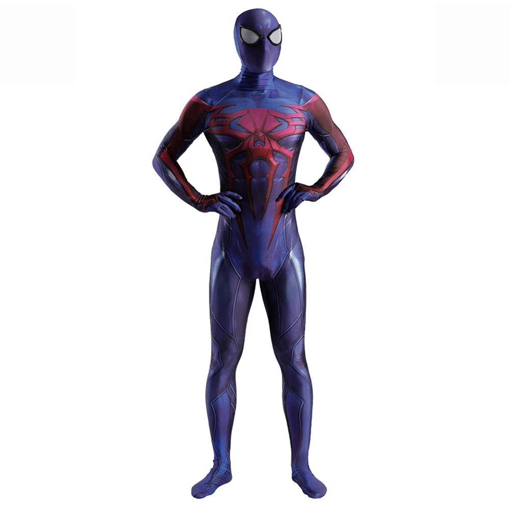 Spiderman PS4 2099 Spider-Man Combinaison Cosplay Costume Carnival Halloween 3 Spiderman PS4 2099 Spider-Man Combinaison Cosplay Costume Carnival Halloween