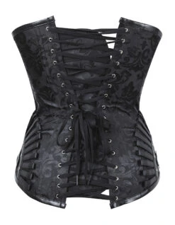 Corset Gothique Brocarde Noir -Cosplay 2210 900