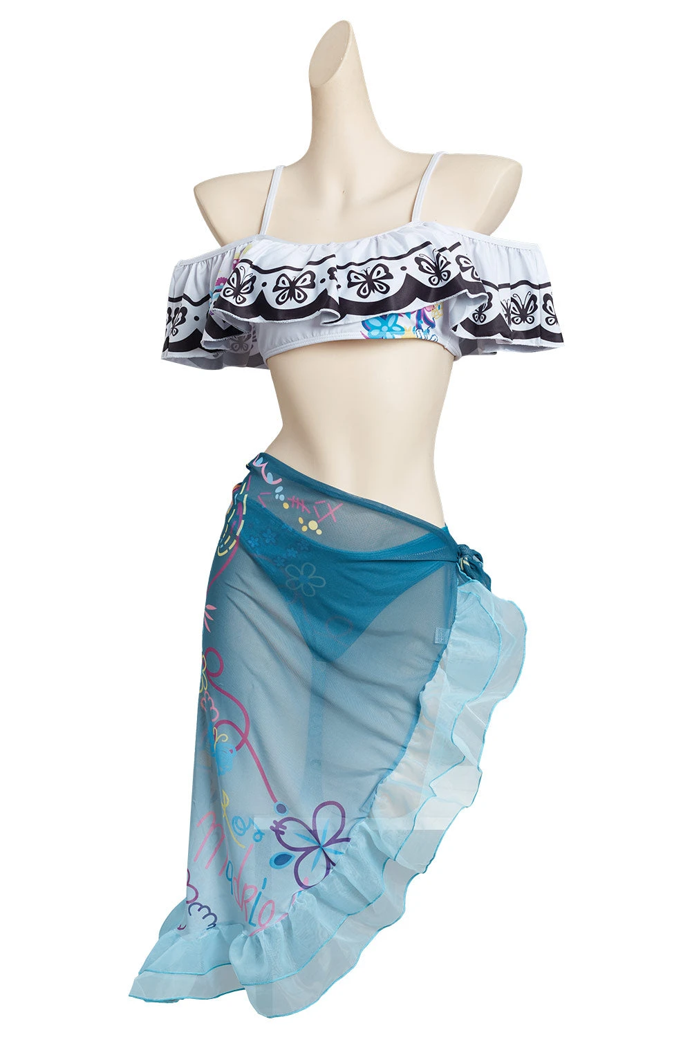 Film Encanto Mirabel Maillot De Bain Cosplay Costume- Cossky 4 Film Encanto Mirabel Maillot De Bain Cosplay Costume- Cossky – Image 2
