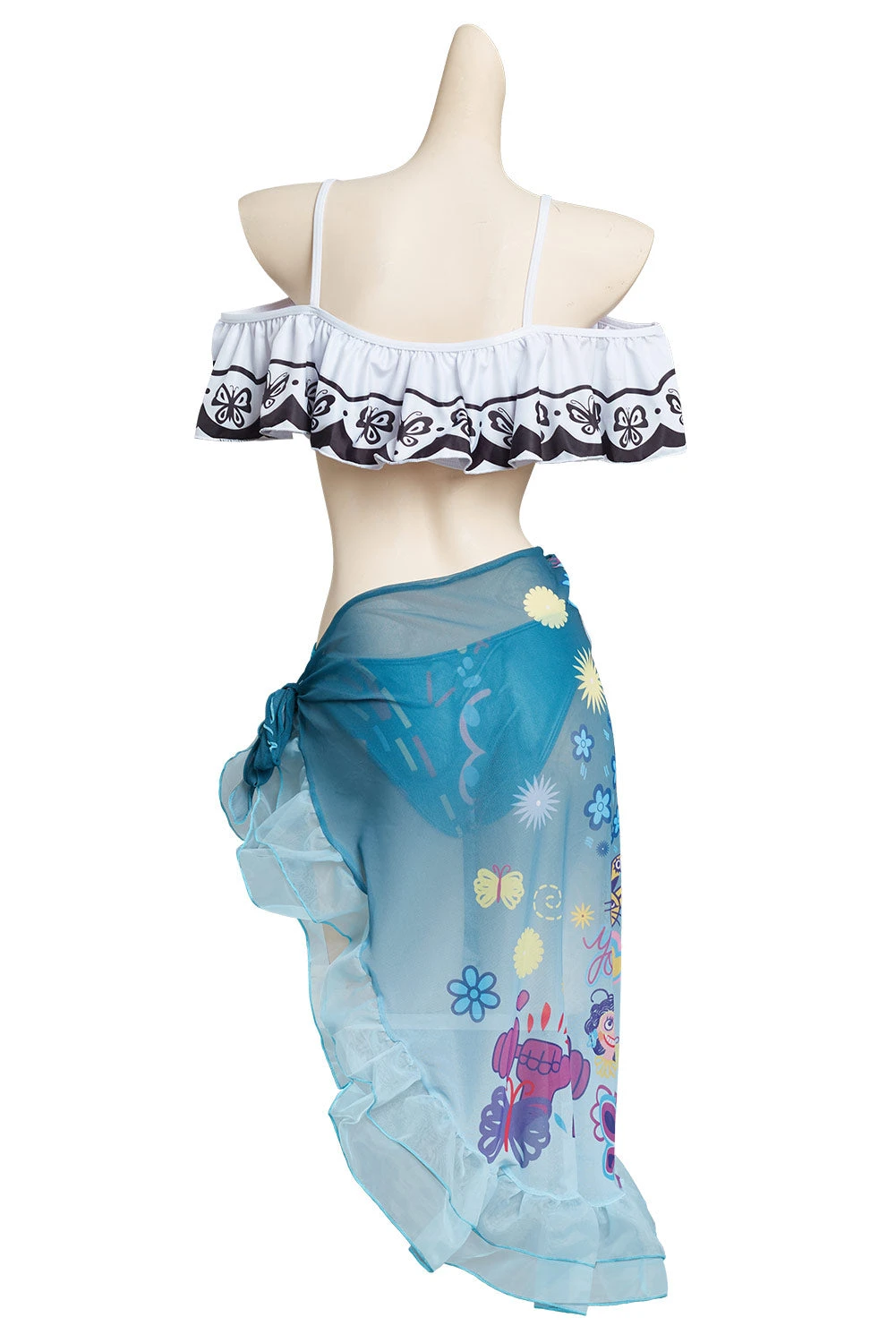 Film Encanto Mirabel Maillot De Bain Cosplay Costume- Cossky 5 Film Encanto Mirabel Maillot De Bain Cosplay Costume- Cossky – Image 3