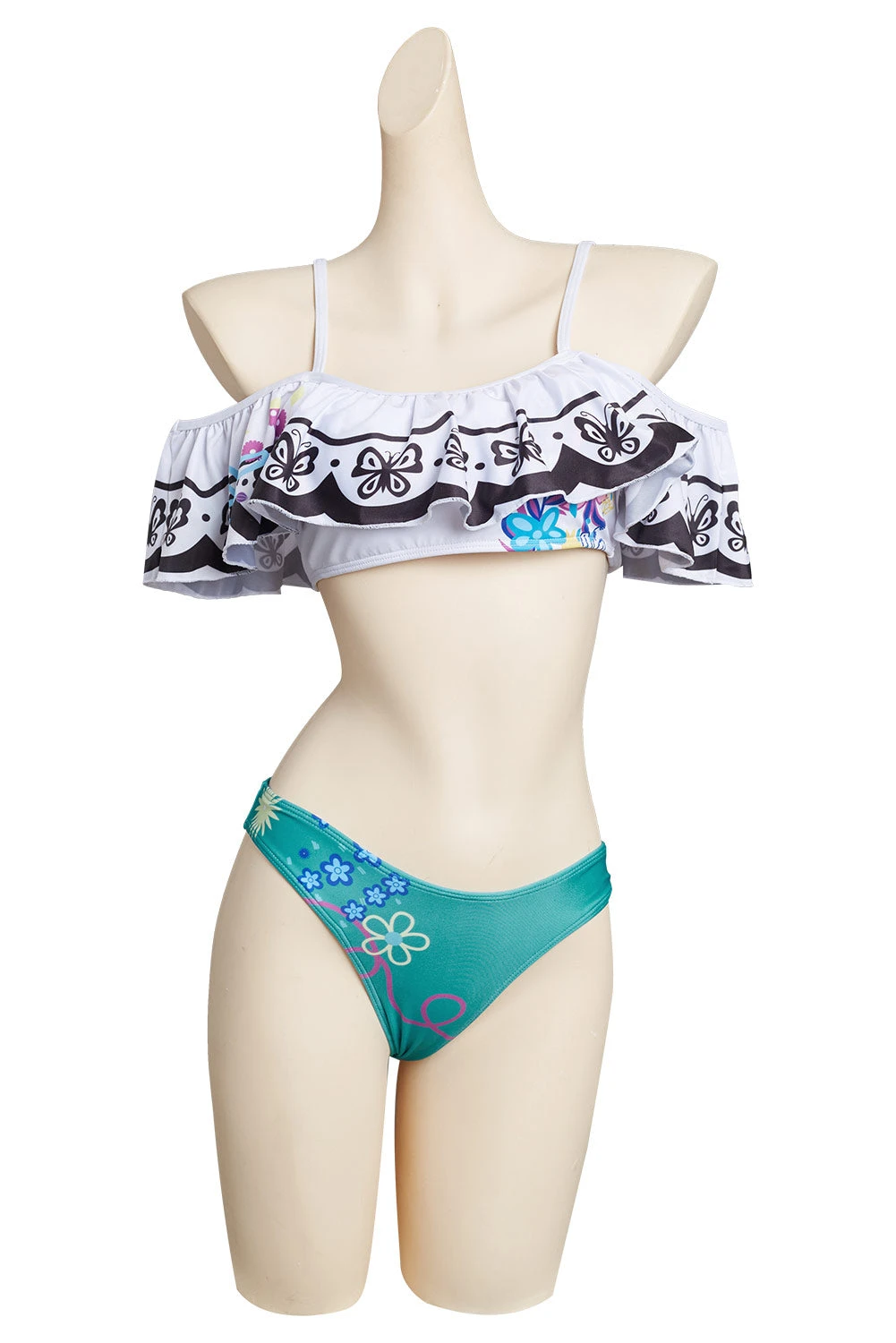 Film Encanto Mirabel Maillot De Bain Cosplay Costume- Cossky 6 Film Encanto Mirabel Maillot De Bain Cosplay Costume- Cossky – Image 4