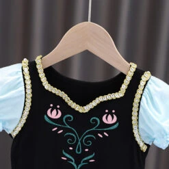 La Reine Des Neiges Princess Anna Enfant Cosplay Robe -Cosplay 258870 3