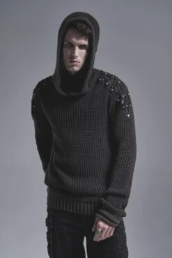 Pull Tricot PUNK RAVE 'cotte De Maille' 10 Pull Tricot PUNK RAVE 'cotte De Maille' -Cosplay 2608039064202503580500785 900