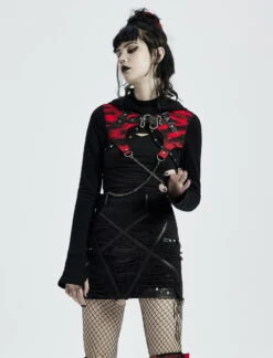 Jupe Post-apocalypse PUNK RAVE 'dark Decadence'