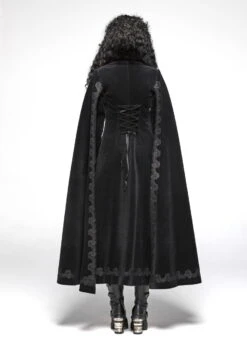 Long Manteau Gothique Punk Rave 'Goth Queen' -Cosplay 2608039064202503580502481 900