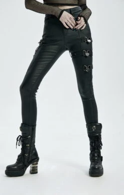 Pantalon Femme PUNK RAVE 'coeur Noir' 10 Pantalon Femme PUNK RAVE 'coeur Noir' -Cosplay 2608039064202503580502999 900