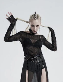 Haut Léger PUNK RAVE 'veuve Noire'