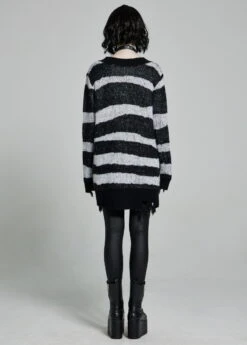 Pull Oversize PUNK RAVE 'white Moon' 11 Pull Oversize PUNK RAVE 'white Moon' -Cosplay 2608039064202503580504505 900